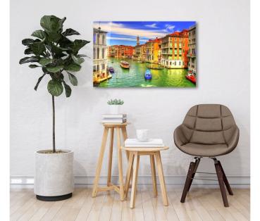 Venedig Art Design rechteckiges spezial Glasbild!